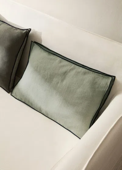Mango Home Cushion Case Forest Green