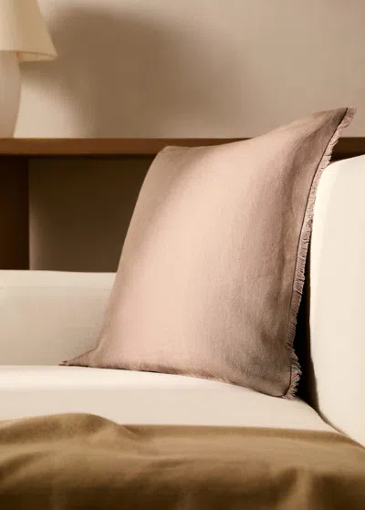 Mango Home Housse De Couss Marron Clair/pastel - Home - 50x50cm -