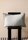 Mango Home Housse De Coussin En Lin Avec Détail Overlock Texture 40x60 Cm Gris Clair/pastel - Home - 40x60cm -