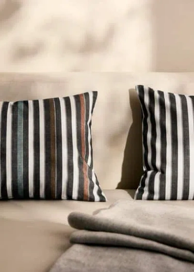 Mango Home Housse De Couss Gris Clair/pastel - Home - 40x60cm -