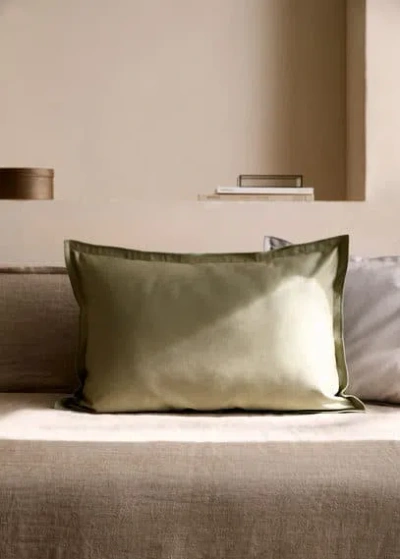 Mango Home Housse De Couss Vert Menthe - Home - 40x60cm -