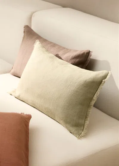 Mango Home Housse De Couss Vert Menthe - Home - 30x50cm -