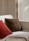 Mango Home 100% Linen Cushion Cover 50x50cm Brown