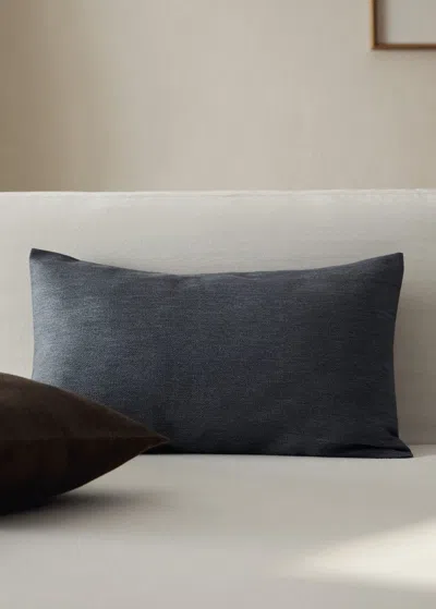 Mango Home Cushion Cover With Structure, 30x50 Cm Grey