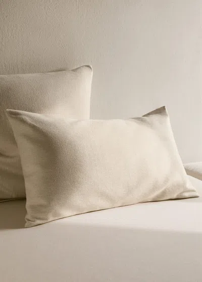 Mango Home Cushion Cover With Structure, 30x50 Cm Sand