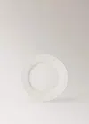 Mango Home Dessert Plate Off White