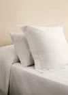 Mango Home Two Pillowcases With Lace Detail 50x75 Cm White