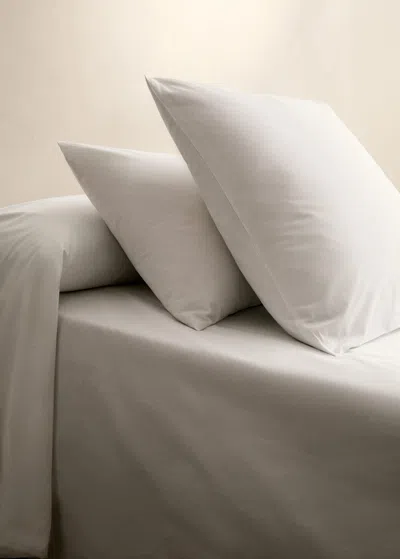 Mango Home Two Cotton Percale Pillowcases 50x75cm White