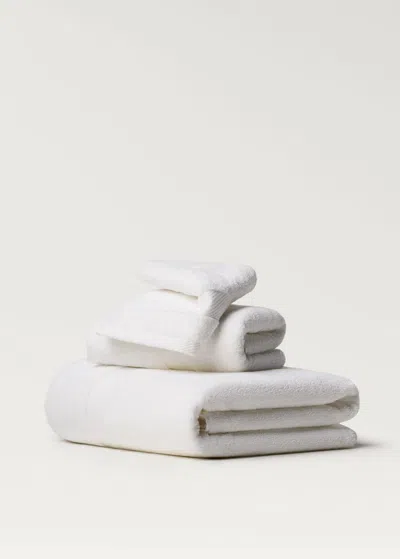 Mango Home Extra-soft Cotton Bath Towel White