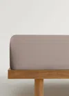 Mango Home Fitted Sheet Chocolate