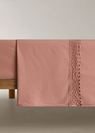 Mango Home Drap Marron Moyen - Home - Lit 90 Cm -  In Brown