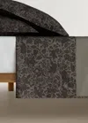 Mango Home Drap Percale De Coton Imprimé Fleuri Bicolore Lit 150/160 Cm Kaki - Home - Lit 150/160 Cm - Mango Ho