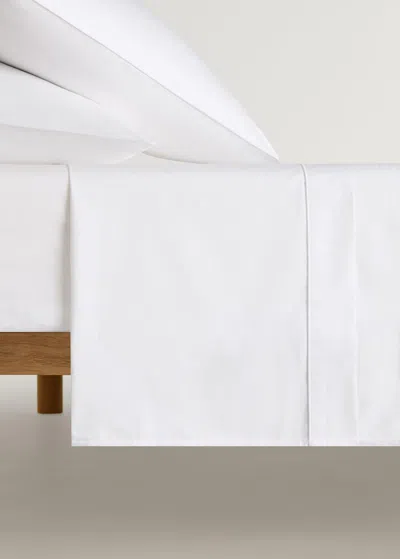 Mango Home 600-thread Washed Cotton Top Sheet For 90 Cm Bed