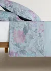 Mango Home Drap Percale De Coton Imprimé Fleuri Multicolore Lit 150/160 Cm Vert D´eau - Home - Lit 150/160 Cm -