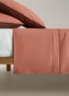 Mango Home Percale Cotton Top Sheet With Overlock For 135/140 Cm Bed