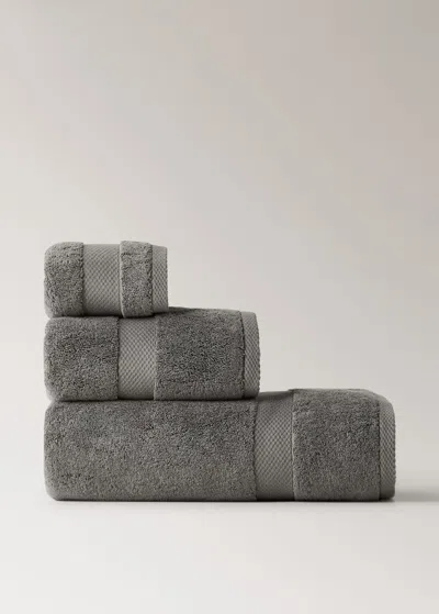Mango Home Extra-soft Cotton Bath Towel Charcoal