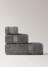 Mango Home Extra-soft Cotton Hand Towel Charcoal