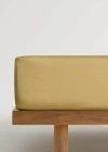 Mango Home Fitted Sheet Ochre