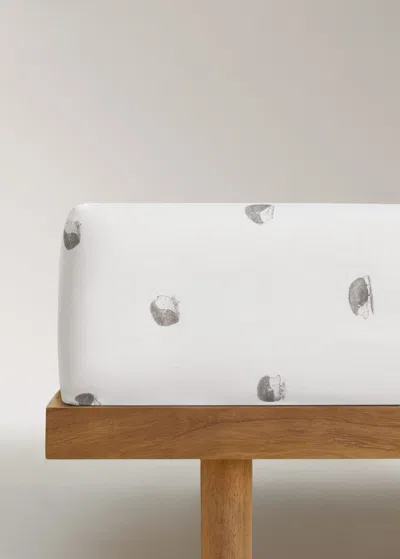 Mango Home Drap-housse Blanc - Home - Lit 135/140 Cm -  In White