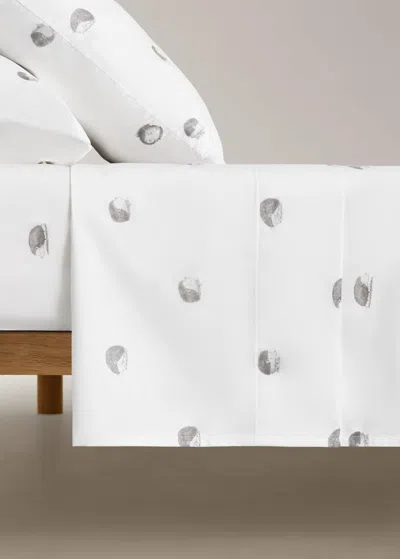 Mango Home Flat Sheet White