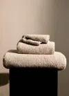Mango Home Garment Dyed Bath Towel Beige