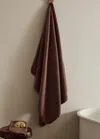 Mango Home Garment-dyed Bath Towel Pink
