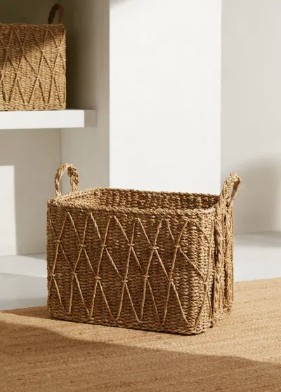 Mango Home Basket Brown