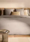 Mango Home Housse De Couette Coton Percale 300 Fils Lit 135/140 Cm Chocolat - Home - Lit 135/140 Cm - Mango Hom