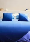 Mango Home Housse De Couette Coton Percale Tye-dye Lit 180/200 Cm Bleu - Home - Lit 180/200 Cm -