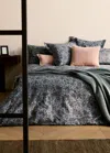 Mango Home Housse De Couette En Percale De Coton Imprimé Floral Bicolore Lit 135/140 Cm Vert D´eau - Home - Lit