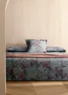 Mango Home Housse De Couette En Percale De Coton Imprimé Floral Multicolore Lit 150/160 Cm Vert D´eau - Home -