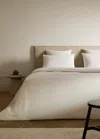 Mango Home Cotton Gauze Duvet Cover For 150/160 Cm Bed Ivory White