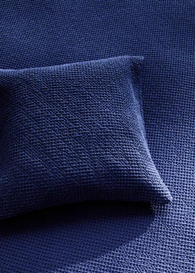 Mango Home Housse De Couss Bleu - Home - 50x50cm -
