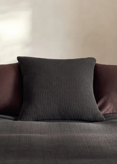 Mango Home Housse De Couss Gris - Home - 50x50cm -
