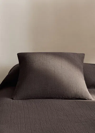 Mango Home Housse De Couss Marron - Home - 50x50cm -