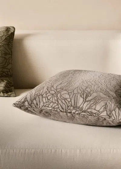 Mango Home Cushion Case Medium Brown