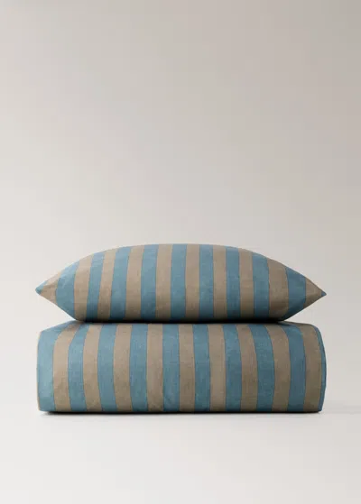 Mango Home Housse De Couet Bleu - Home - Lit 90 Cm -  In Blue