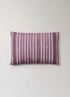 Mango Home Housse De Coussin Lin Coton Rayure Imprimée 40x60 Cm Fraise - Home - 40x60cm -