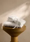 Mango Home Pack Of 3 Cotton Terry Towels White