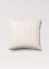 Mango Home Multistripe Satin Pillowcase 60x60cm Beige