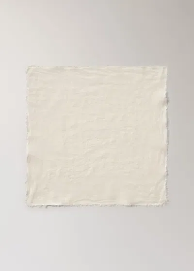 Mango Home Napkin Off White