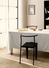 Mango Home Cotton Vanilla Tablecloth For 6 To 8 Diners Off White