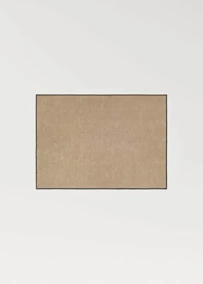 Mango Home Napperon Indivi Marron Clair/pastel - Home - 35x50cm -