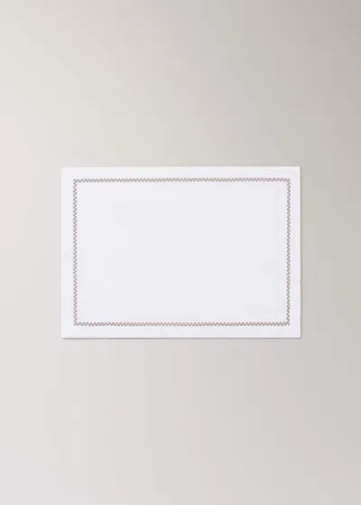 Mango Home Napperon Indivi Marron Clair/pastel - Home - 35x50cm -