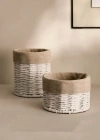 Mango Home Basket White