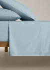 Mango Home Percale Cotton Top Sheet For 135/140 Cm Bed In Blue