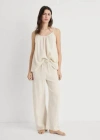 Mango Home Pijama Trouser Beige In Beige
