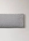 Mango Home Pillow Case Cotton Percale Vichy 45x110 Cm Grey
