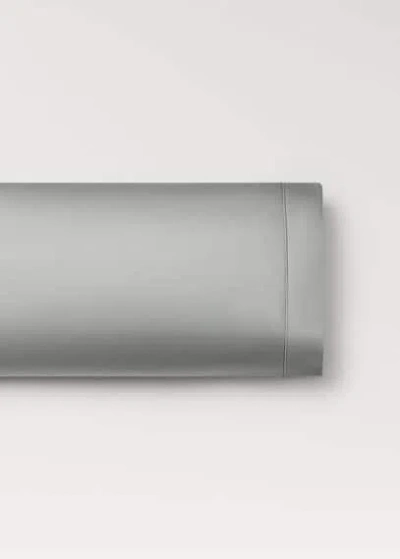 Mango Home Housse D'oreiller Coton Satin 600 Fils 45x110 Cm Gris Clair/pastel - Home - 45x110cm -
