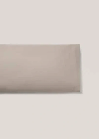 Mango Home Pillow Case Medium Grey In Neutral